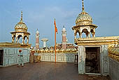 Amritsar - the Golden Temple - copper cupolas